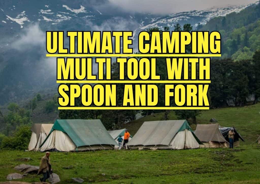Camping Multi Tool with Spoon and Fork